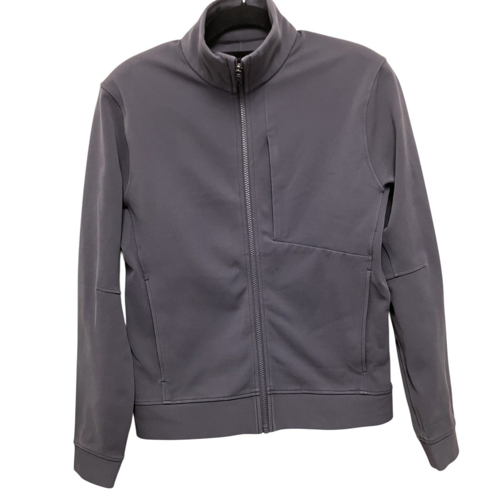 Men’s Lululemon Sojourn Jacket Small Purple Blue Full Zip Athletic Training Gym